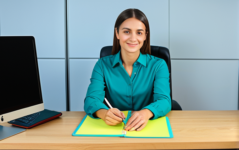 Chromotherapy & Workplace Harmony**
"A brightly lit, modern office space with a woman in a modest business casual outfit working at a desk. The office features calming blue and green accents. She has a peaceful expression, focused on her work. Desk accessories include a small potted plant with red flowers and a yellow notepad. Perfect anatomy, correct proportions, well-formed hands, natural pose, fully clothed, appropriate attire, safe for work, professional, family-friendly, high-quality rendering, soft lighting."
**